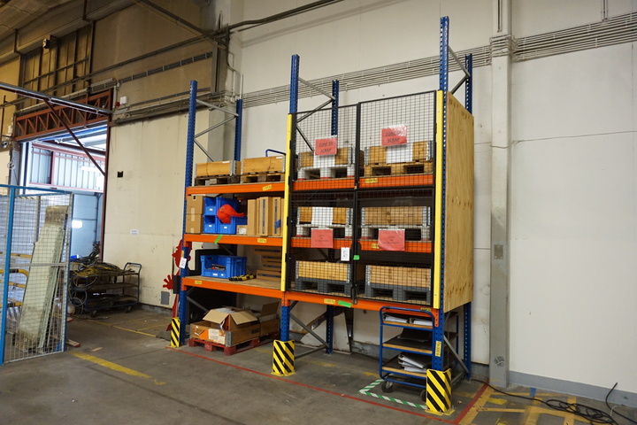 (2) Bays of Heavy Duty Racking