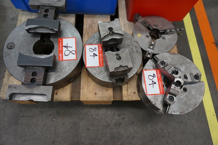 3 Jaw Chuck 250mm, 2 Jaw Chuck 250mm