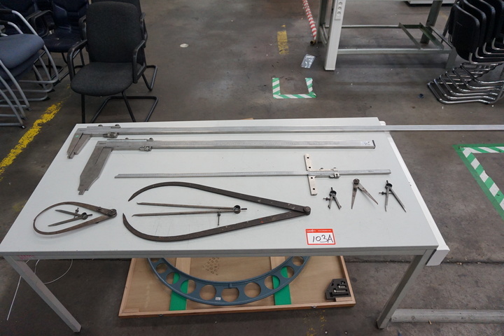 Large Micrometers, Large Verniers, Calipers