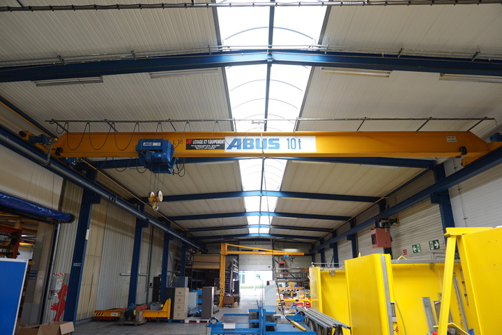 Abus 10 Ton Crane with Abus Hoist