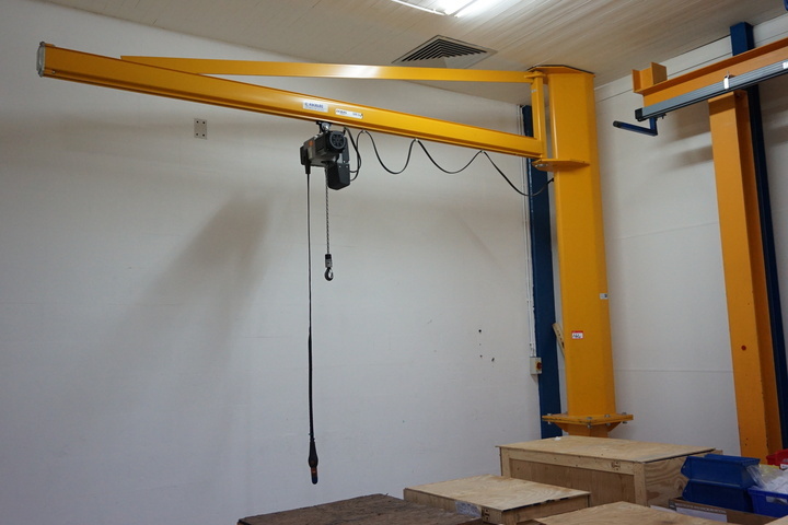 Demag Jib Crane with Demag Hoist,