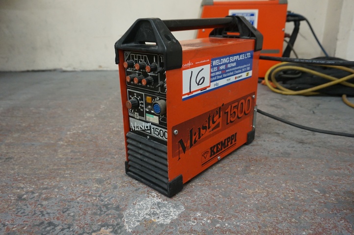 Kemppi Master 1500 Tig Welder