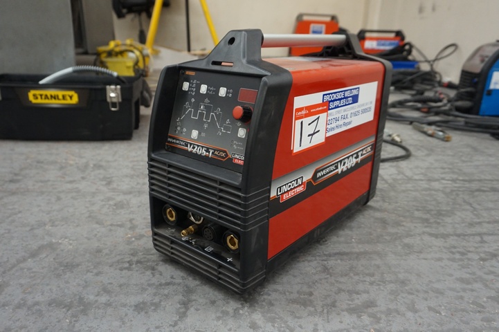 Invertec V205-T AC/DC Lincoln Electric Tig Welder