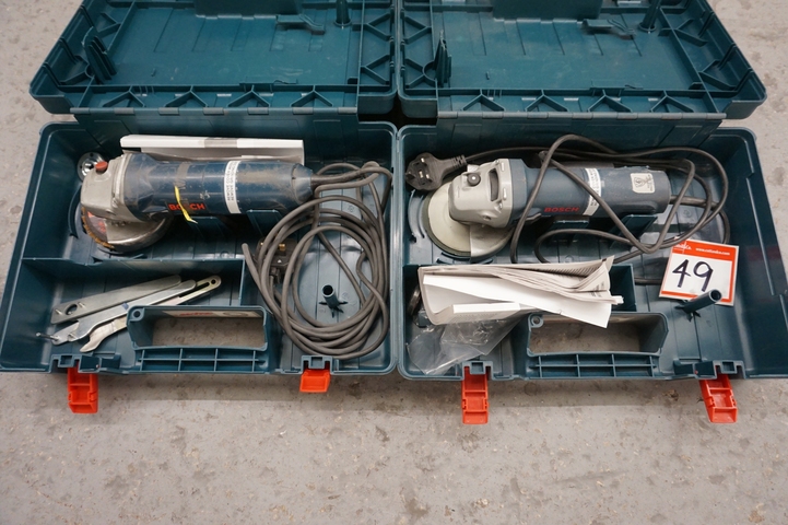 (2) Bosch GWS 8-115 Grinders