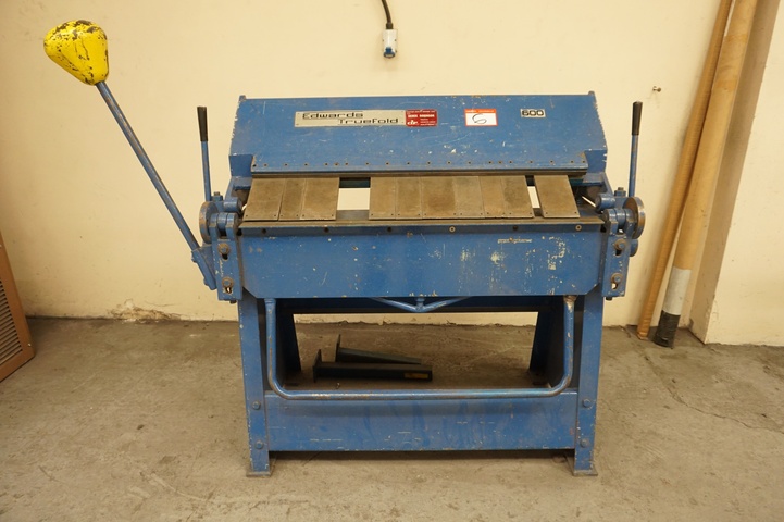 Edwards Truefold Hand Operated Box and Pan Folding Machine