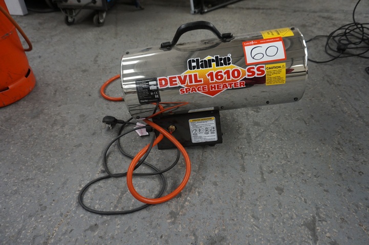 Clarke Devil 1610SS Space Heater