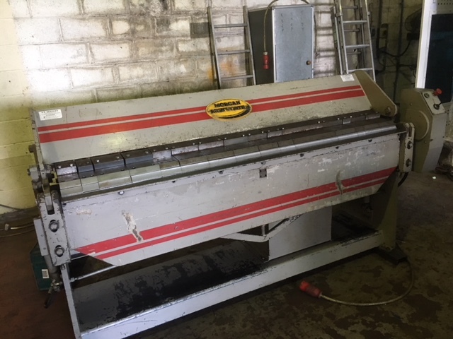 Morgan Rushworth 2000mm x 2mm Hydraulic Box and Pan Folding Machine