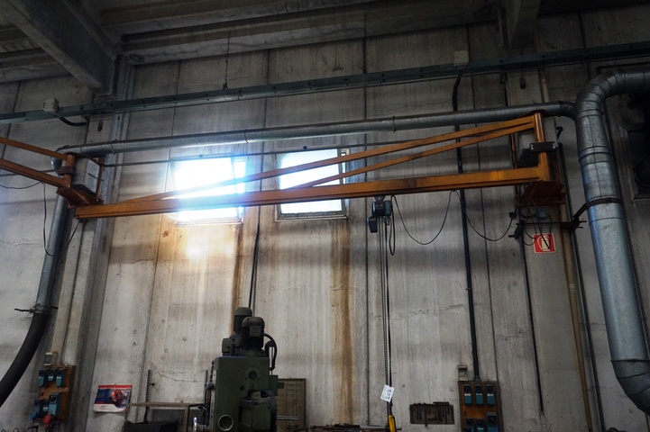 Girder Mounted Jib Crane DONATI Hoist