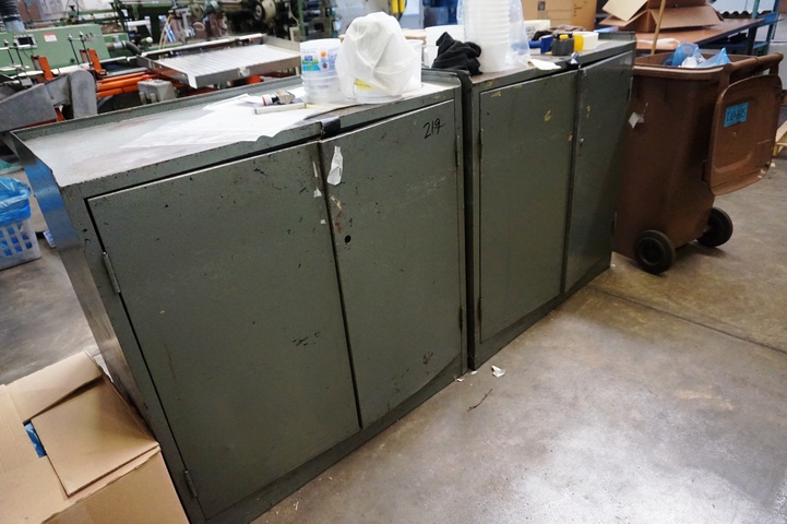 Quantity of Work Benches and Cabinets