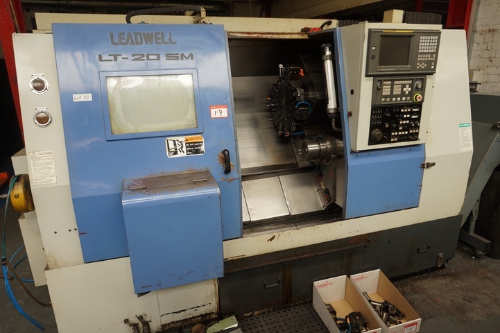 Leadwell LT20SM 5 Axis CNC Lathe