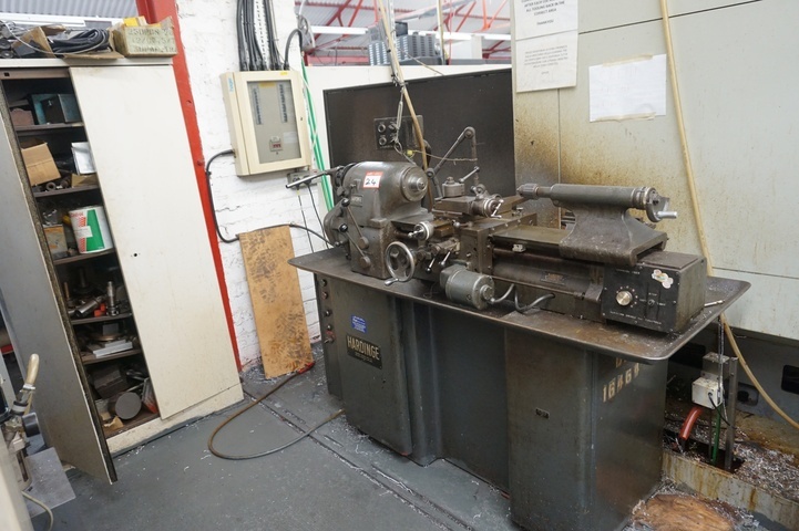 Hardinge HLV-H Dovetail Bed Lathe