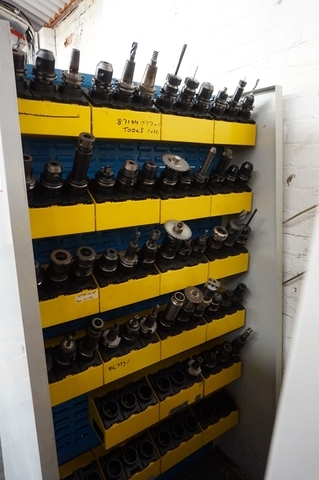 Rack of CAT 40 Tooling