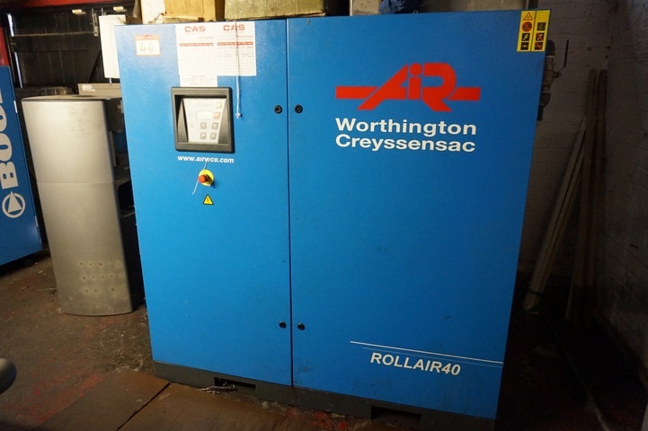 Worthington Creyssensac Rollair 40 Compressor