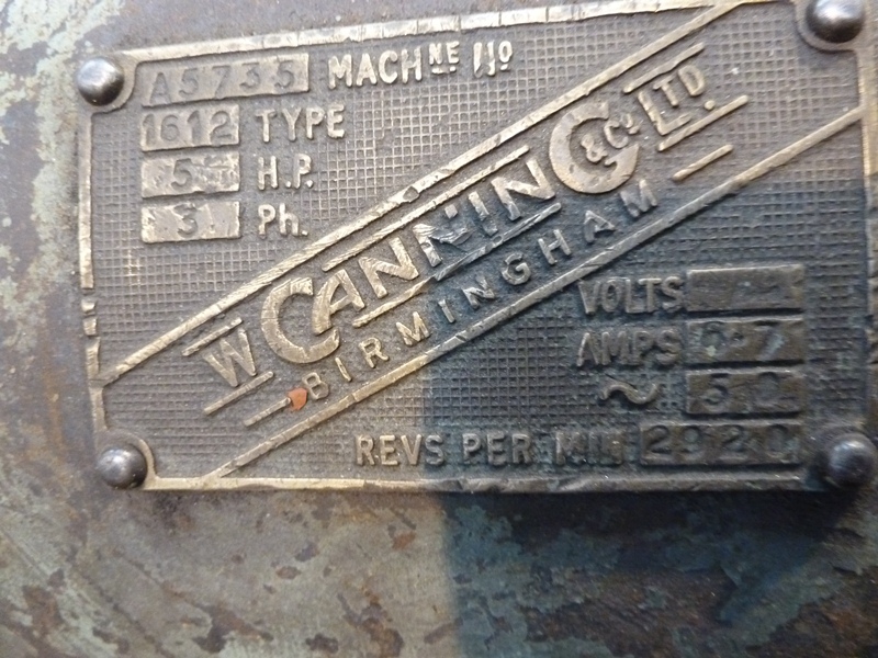 Canning Double Ended Spindle