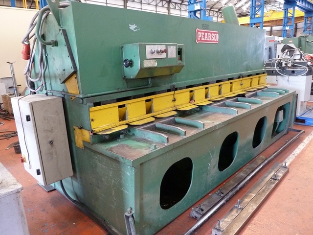 Pearson TX 3048mm x 10mm Hydraulic Swing Beam Guillotine Shear