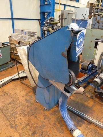 Carborundum 50mm Wide Back Stand Linishing Machine