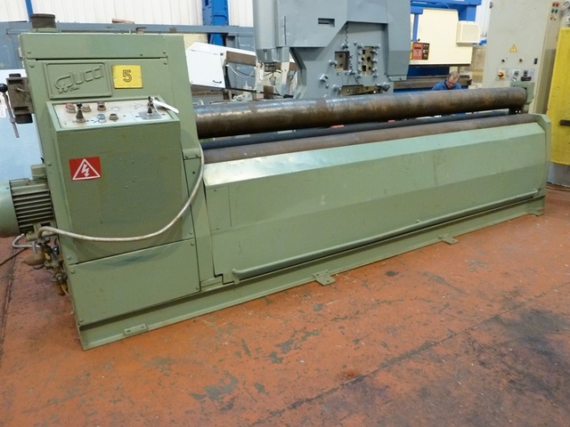 Ducci CL 0530 - 3000mm x 5mm Pyramid Plate Bending Rolls