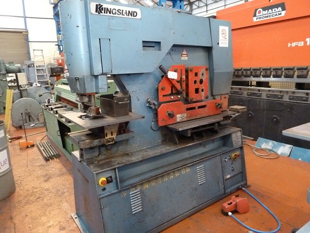 Kingsland 115XS, 115 Ton, Hydraulic Universal Steelworker