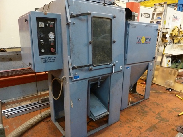 Vixen 800 x 800 x 700mm Suction Type Shotblast Cabinet