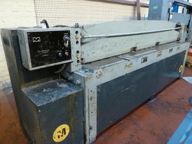 Morgan SC 2500 x 4mm Mechanical Under Driven Guillotine Shear
