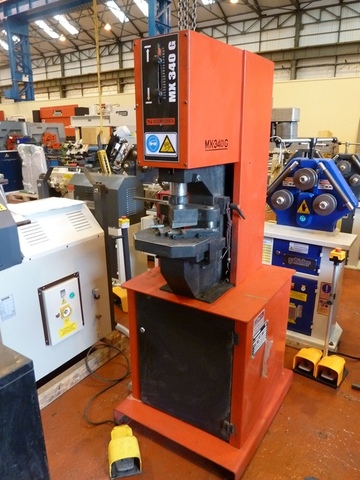 Nargesa MX340G Universal Hydraulic Punching & Notching Machine