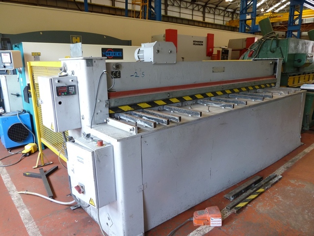 Cidan MS-R 3135 3100 x 3.5mm Direct Drive Mechanical Guillotine Shear