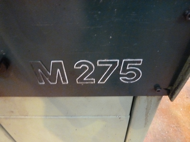 Adige M275, 275 mm diameter Blade, Guided Column, Pull Down Circular Cold Saw