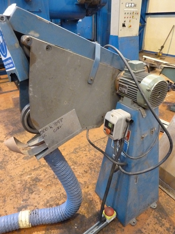 Carborundum 50mm Wide Back Stand Linishing Machine