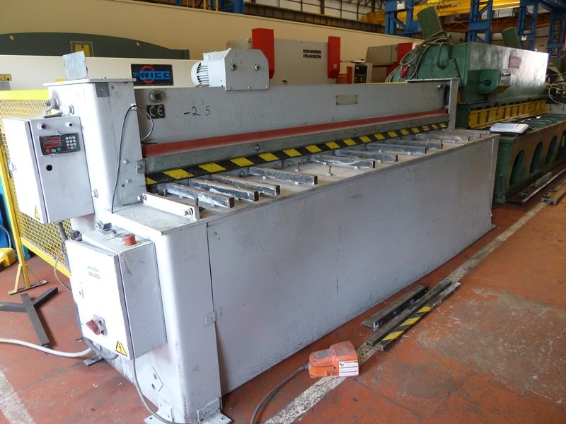 Cidan MS-R 3135 3100 x 3.5mm Direct Drive Mechanical Guillotine Shear