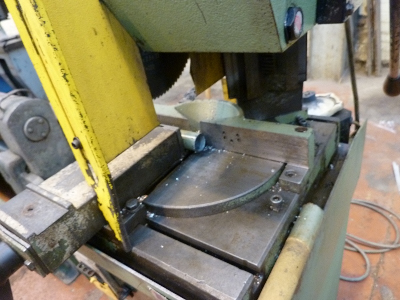 Adige M275, 275 mm diameter Blade, Guided Column, Pull Down Circular Cold Saw