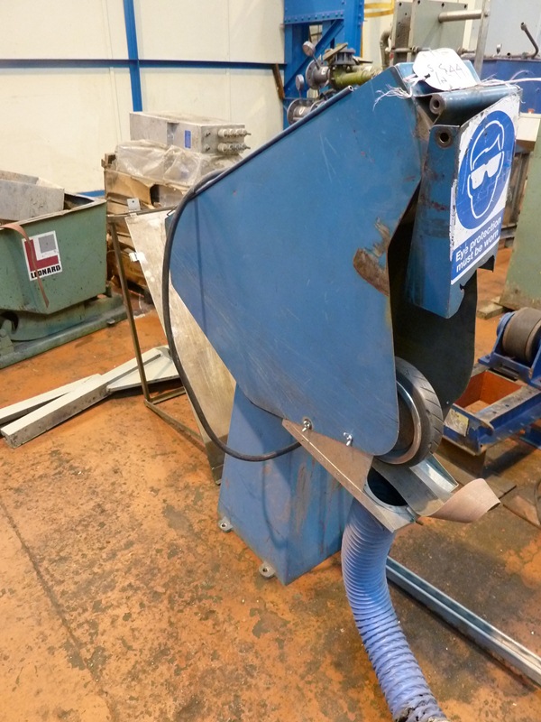 Carborundum 50mm Wide Back Stand Linishing Machine