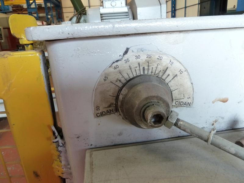 Cidan MS-R 3135 3100 x 3.5mm Direct Drive Mechanical Guillotine Shear