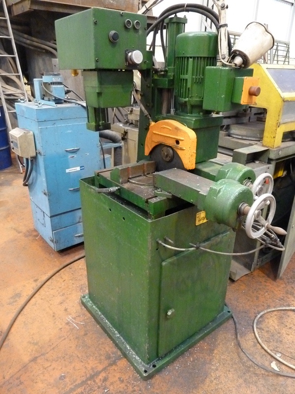 Eisele VMS PV 300mm Blade Vertical Guided Head Semi-Automatic Mitre Cutting Cold Saw