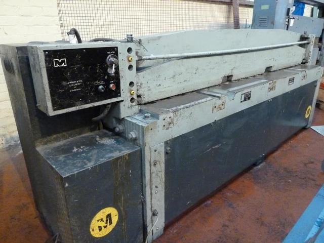 Morgan SC 2500 x 4mm Mechanical Under Driven Guillotine Shear