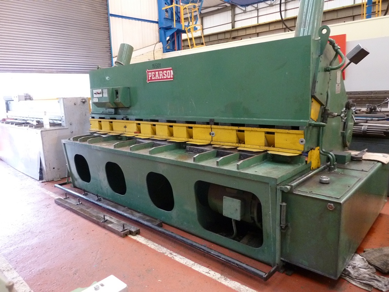 Pearson TX 3048mm x 10mm Hydraulic Swing Beam Guillotine Shear