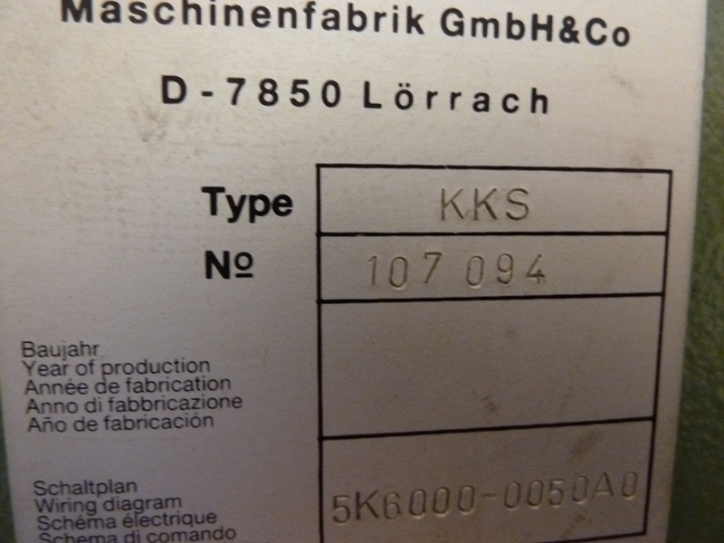 Kaltenbach KKS400NA 400mm Dia Blade Upcutting Cold Saw