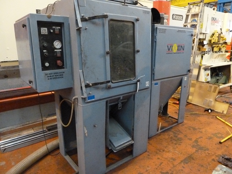 Vixen 800 x 800 x 700mm Suction Type Shotblast Cabinet