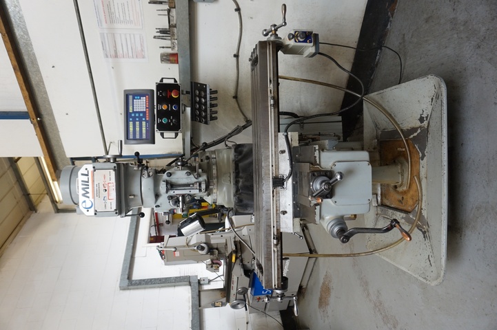 XYZ E Mill Turret Mill with Easson ES-8A DRO