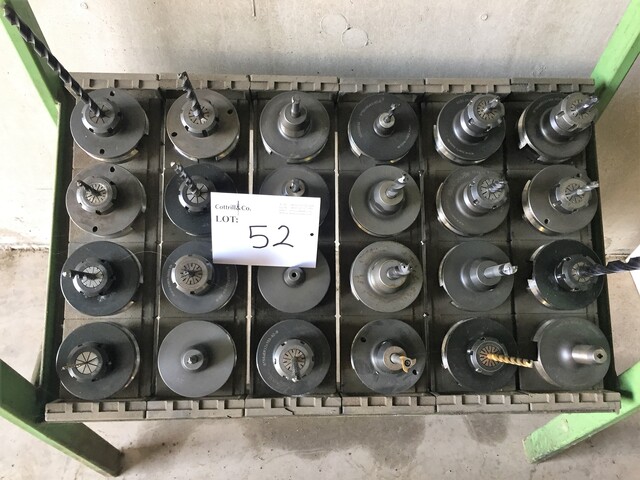 (24) x BT50 Tool Holders