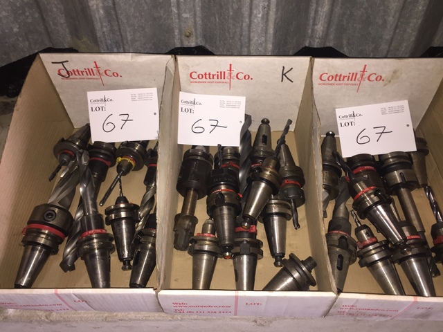 Qty of BT40 Tool Holders