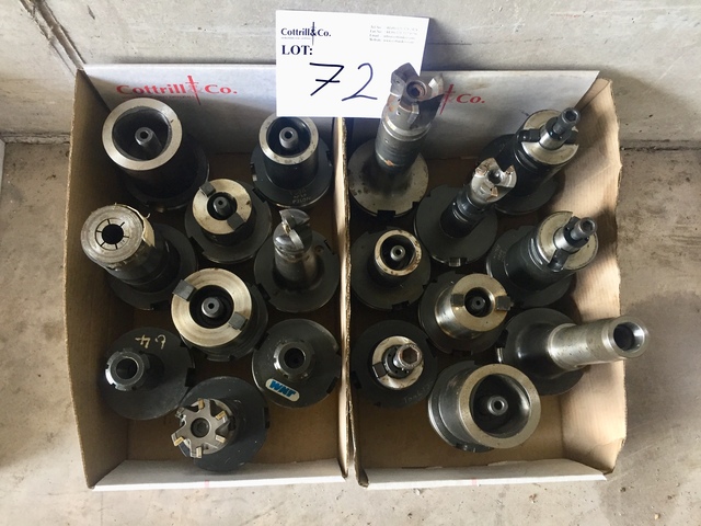(18) x HSK100 Tool Holders