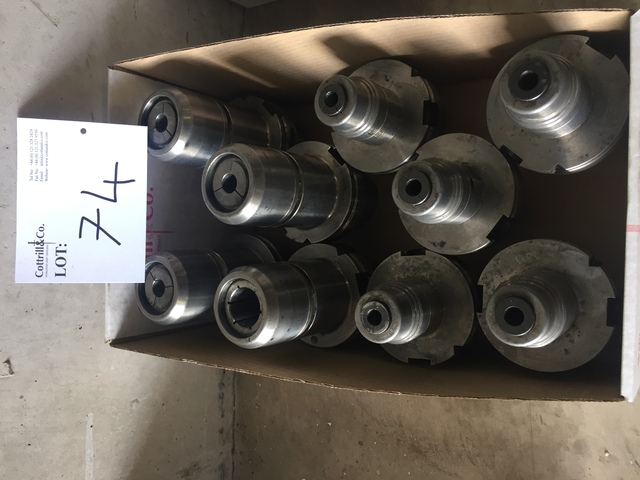 (4) x Nikken and (5) x Albecht HSK100 Collet Holders