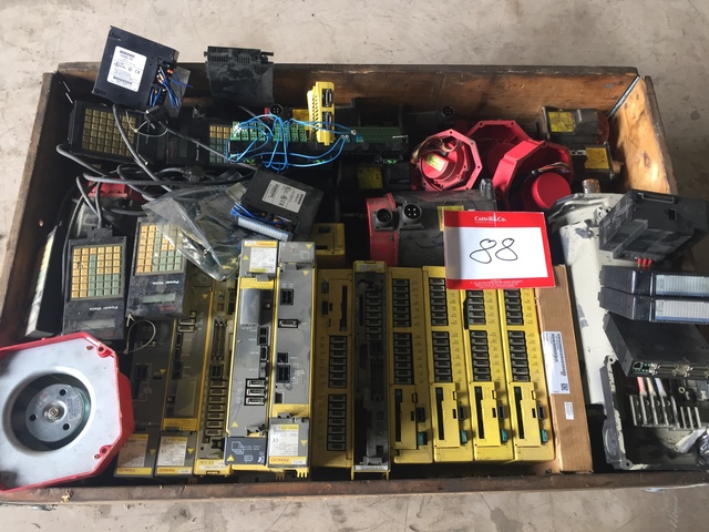 Pallet of various Fanuc Spares