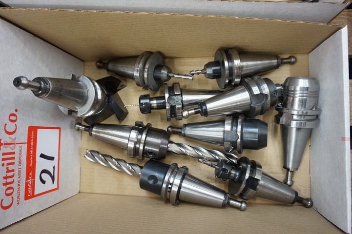 Box of BT40 Tooling