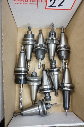 Box of BT40 Tooling