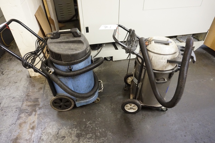 (2) Industrial Vacuums