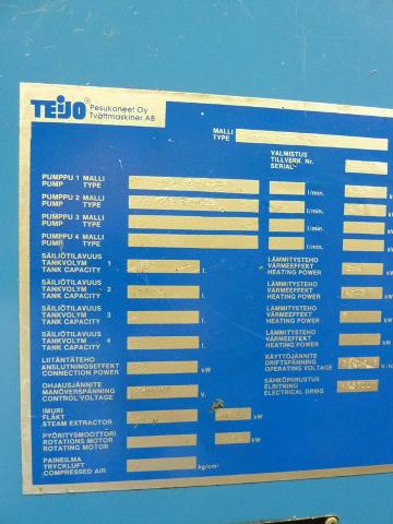 Teijo Wash Unit