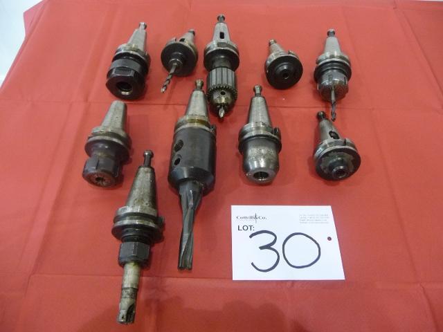 Box of BT40 Tooling