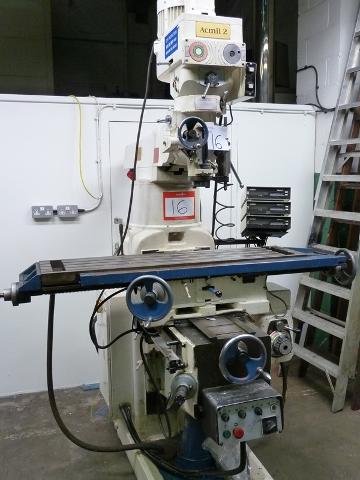 Acton Acmil 2 Turret Mill