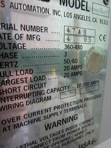 HAAS VFO Vertical Machining Centre